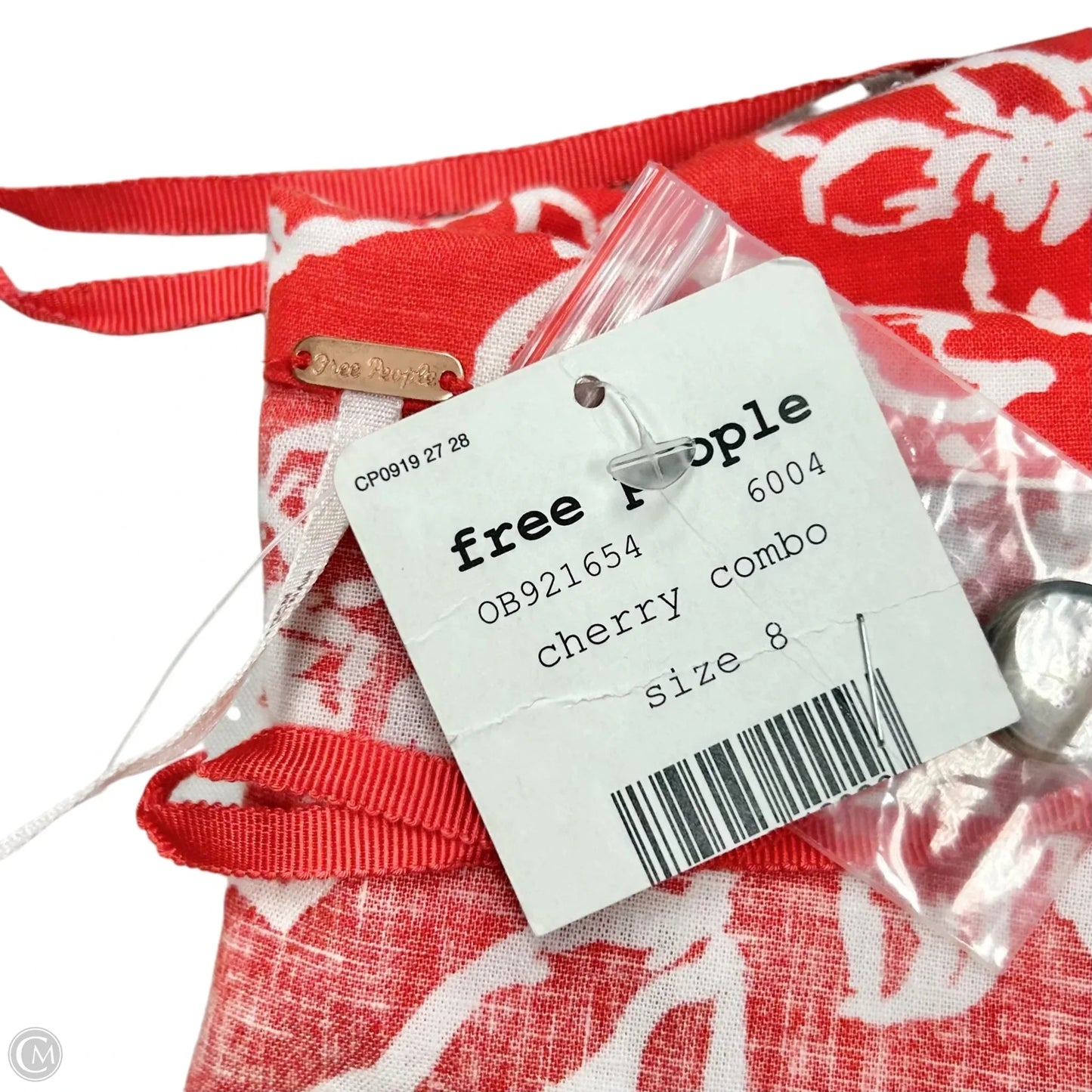 Dress Casual Short By Free People In Red & White, Size: M