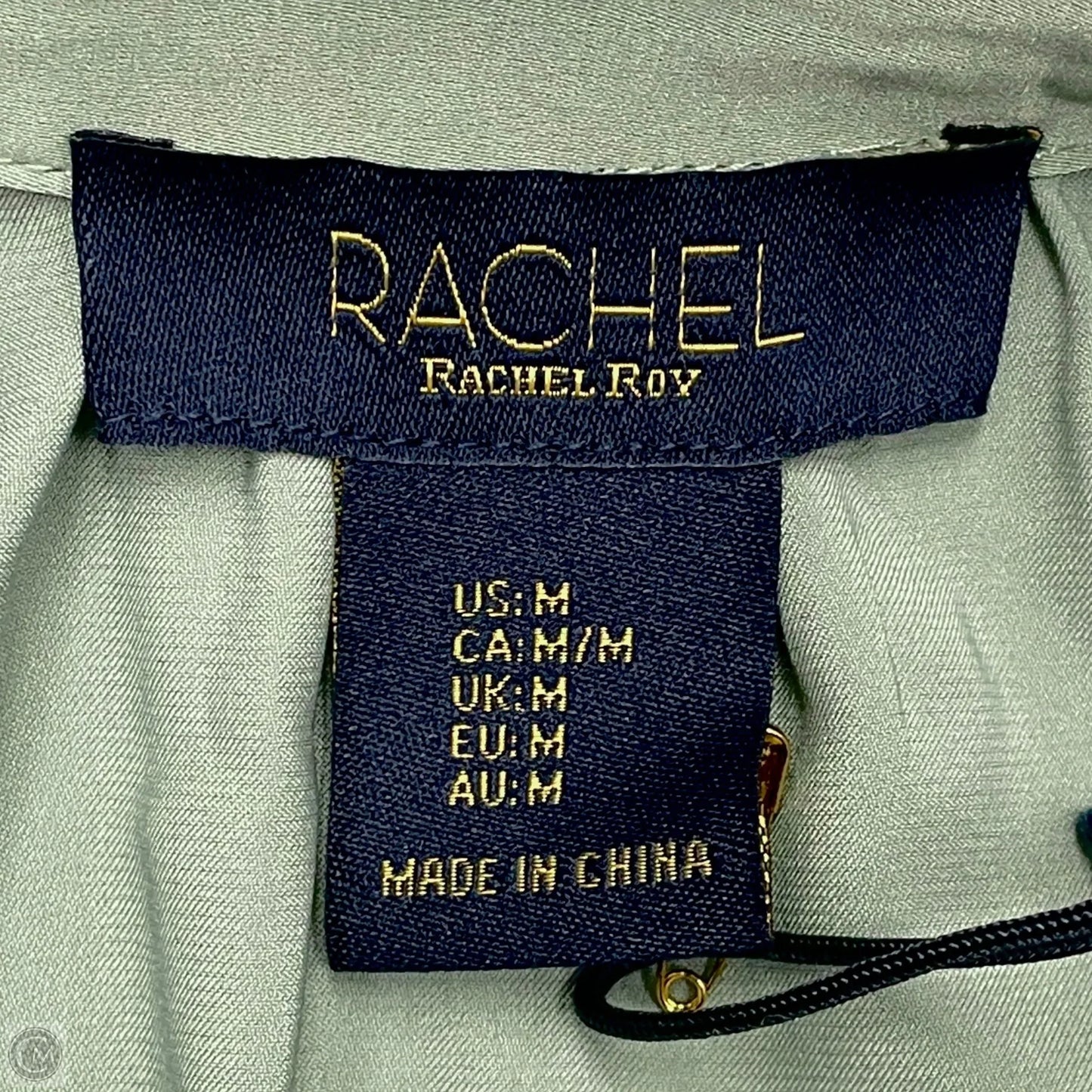Blouse Short Sleeve By Rachel Zoe In Green, Size: M