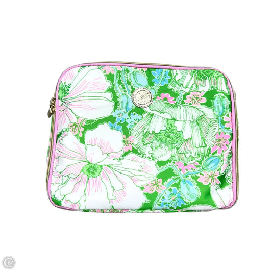 Makeup Bag 03 Piece Set Designer By Lilly Pulitzer, Size: Large