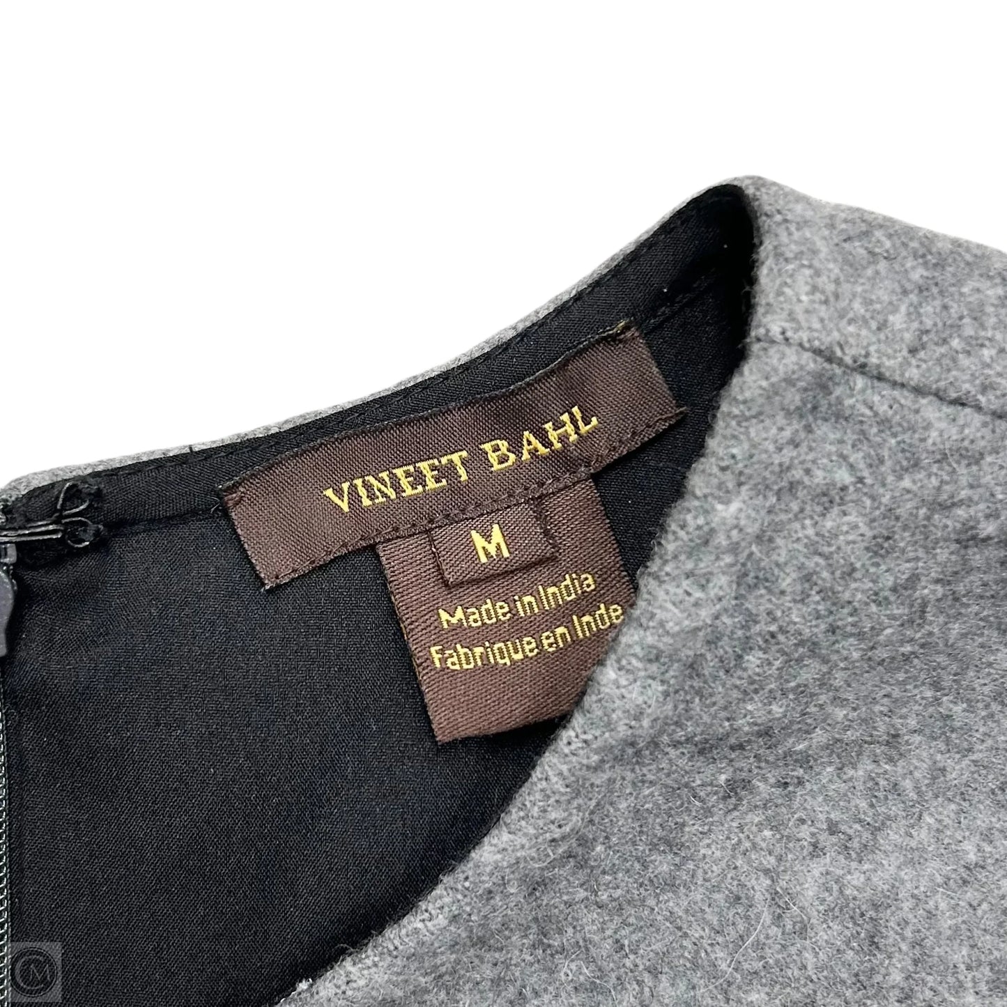 Dress Work By Anthropologie In Grey, Size: M