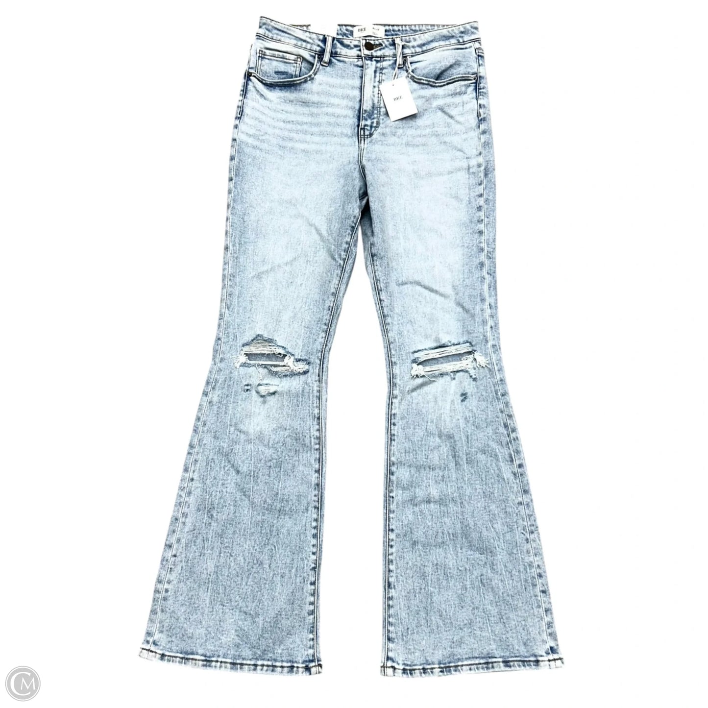 Jeans Boot Cut By Bke In Blue Denim, Size: 16L
