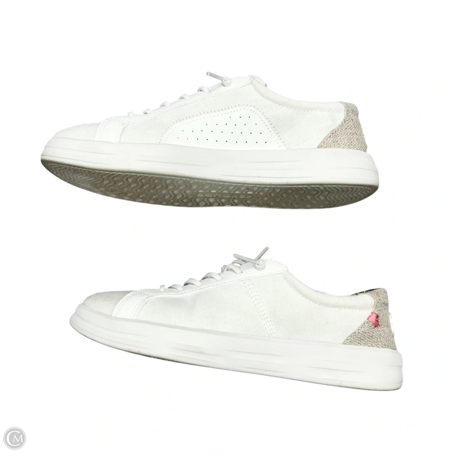 Shoes Sneakers By Hey Dude In White, Size: 8