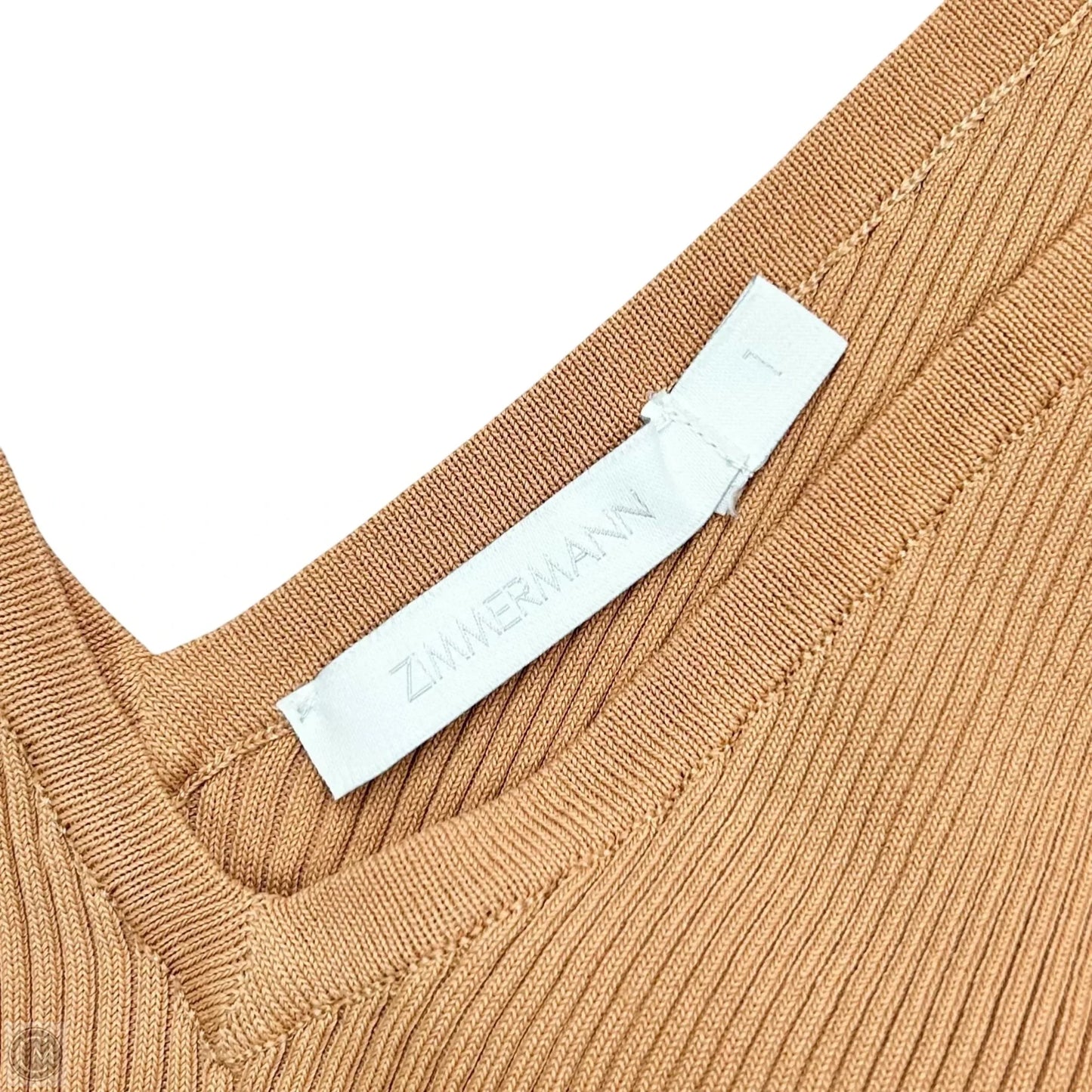 Top Sleeveless By Zimmermann In Tan, Size: S