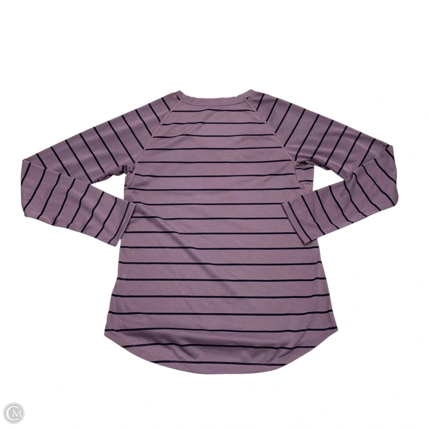 Athletic Top Long Sleeve Collar By Patagonia In Purple, Size: S