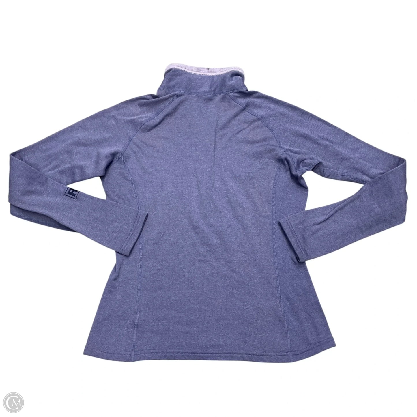 Athletic Top Long Sleeve Collar By Patagonia In Purple, Size: Xs