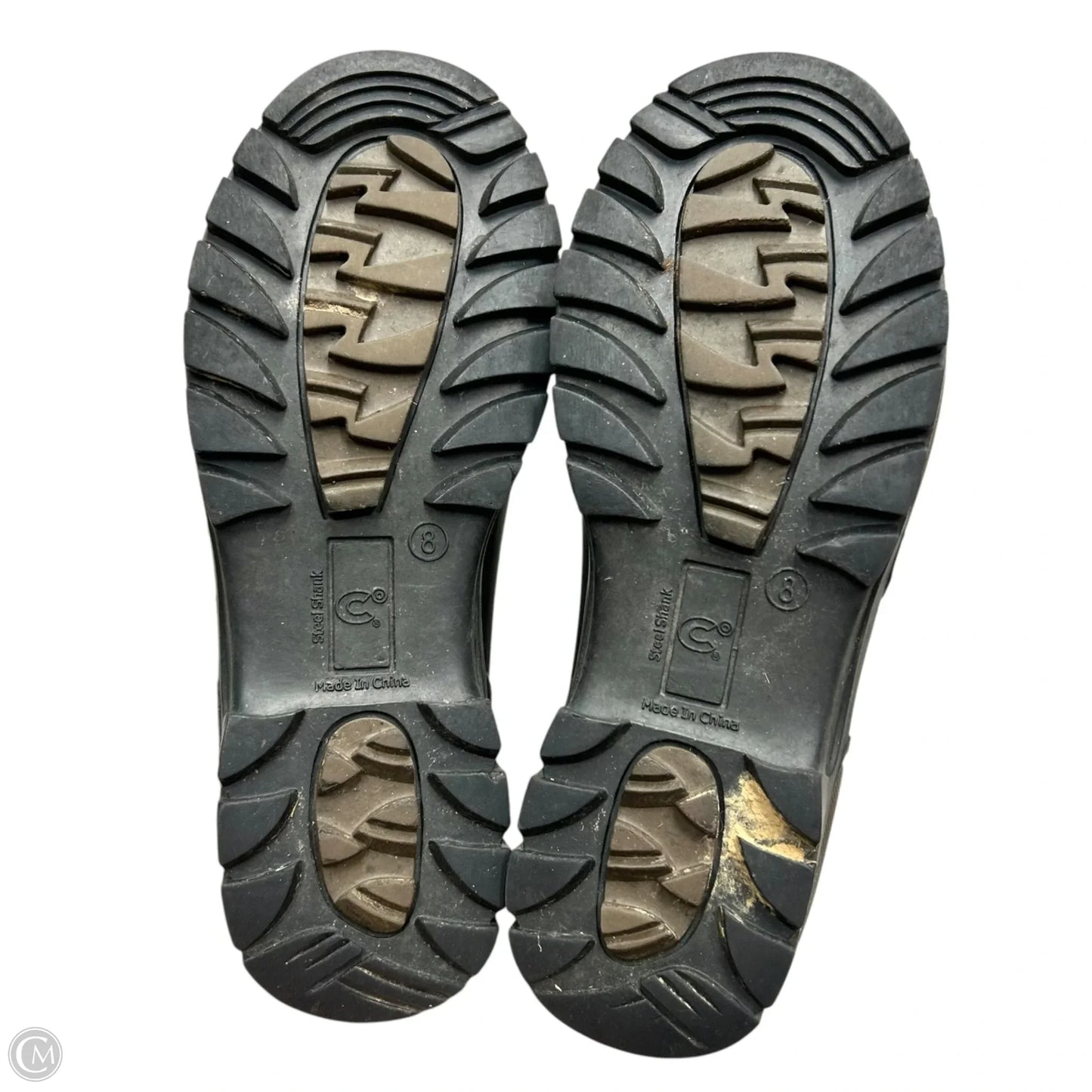 Boots Rain By Comfortemp In Black & Brown, Size: 8