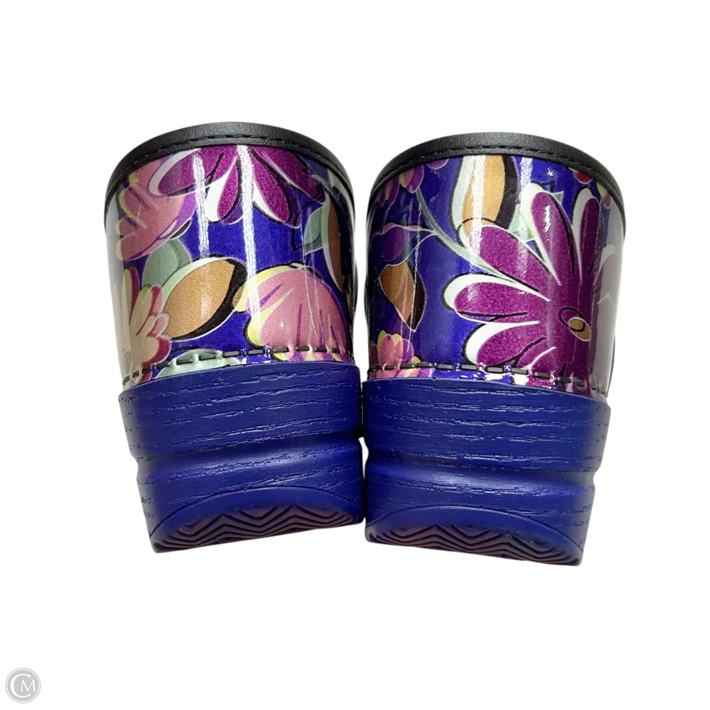 Shoes Heels Block By Dansko In Floral Print, Size: 10.5