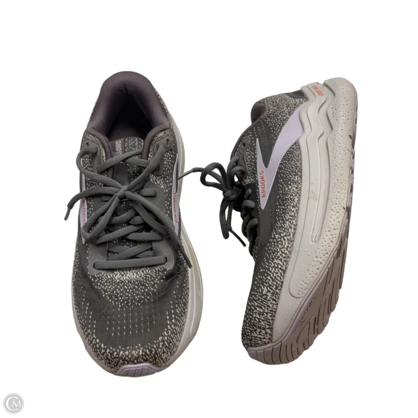 Shoes Athletic By Brooks In Grey, Size: 9.5