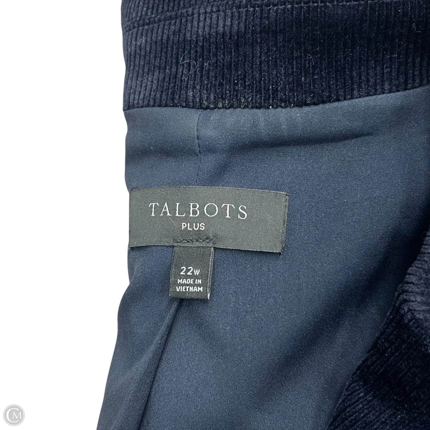 Blazer By Talbots In Navy, Size: 3x