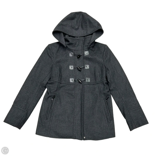 Coat Peacoat By Michael By Michael Kors In Grey, Size: L