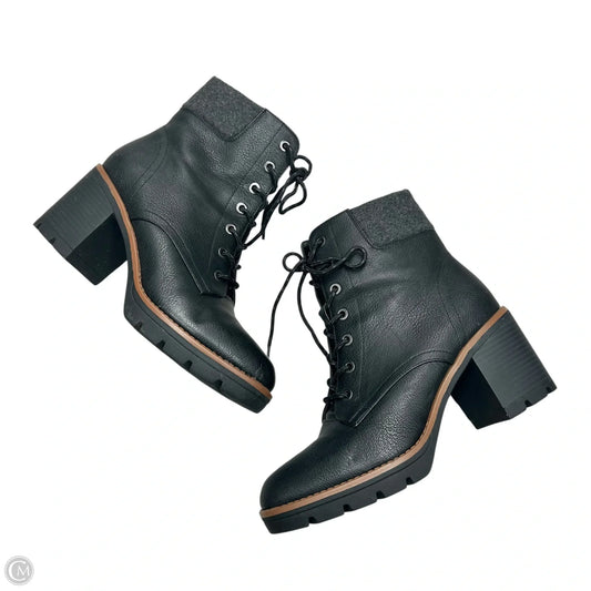 Boots Ankle Heels By Naturalizer In Black, Size: 8.5