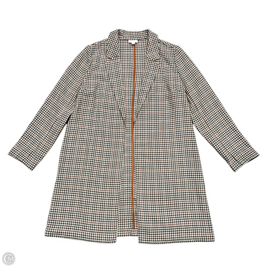 Jacket Other By J. Jill In Brown & Cream, Size: M