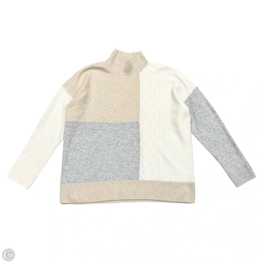 Sweater Cashmere By Vineyard Vines In Cream, Size: Xl