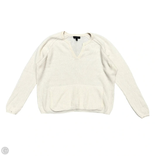 Sweater Cashmere By Banana Republic In Cream, Size: Xl