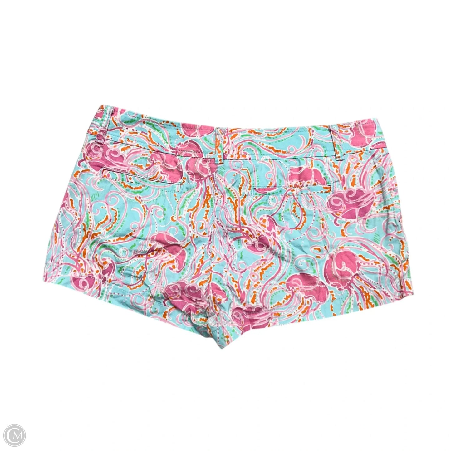Shorts Designer By Lilly Pulitzer In Blue & Pink, Size: 10