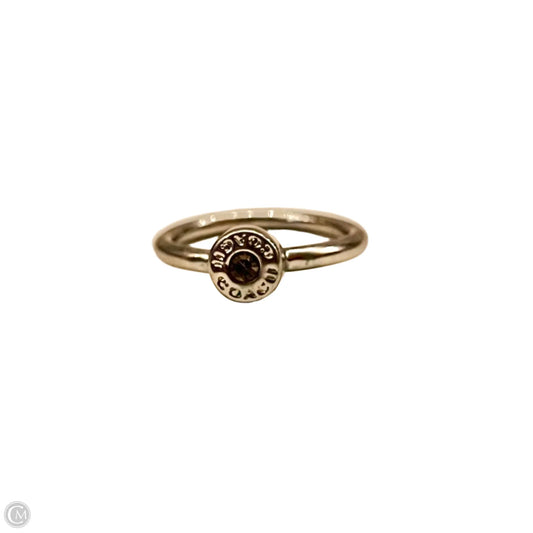 Ring Designer By Coach, Size: 7.75