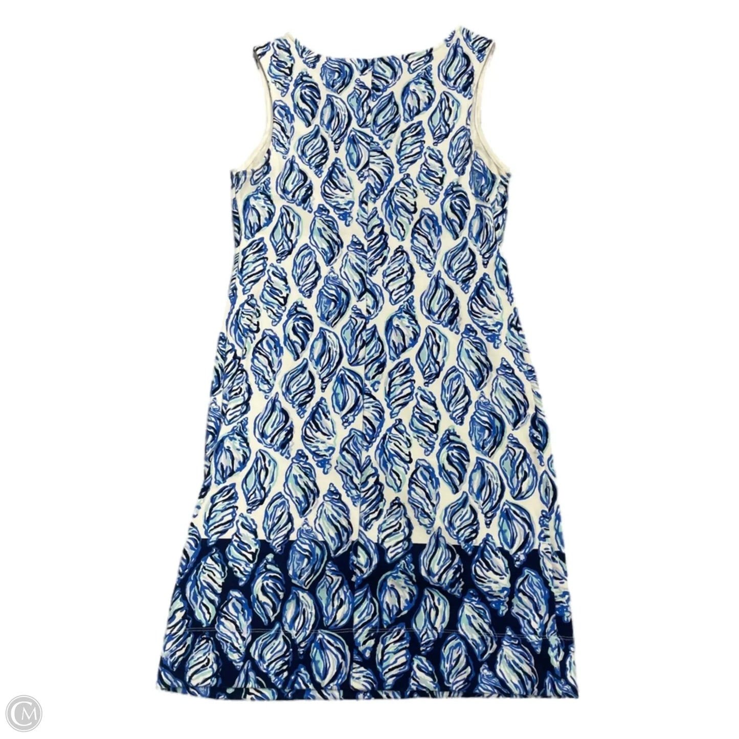 Dress Designer By Lilly Pulitzer In Blue & White, Size: Xxs