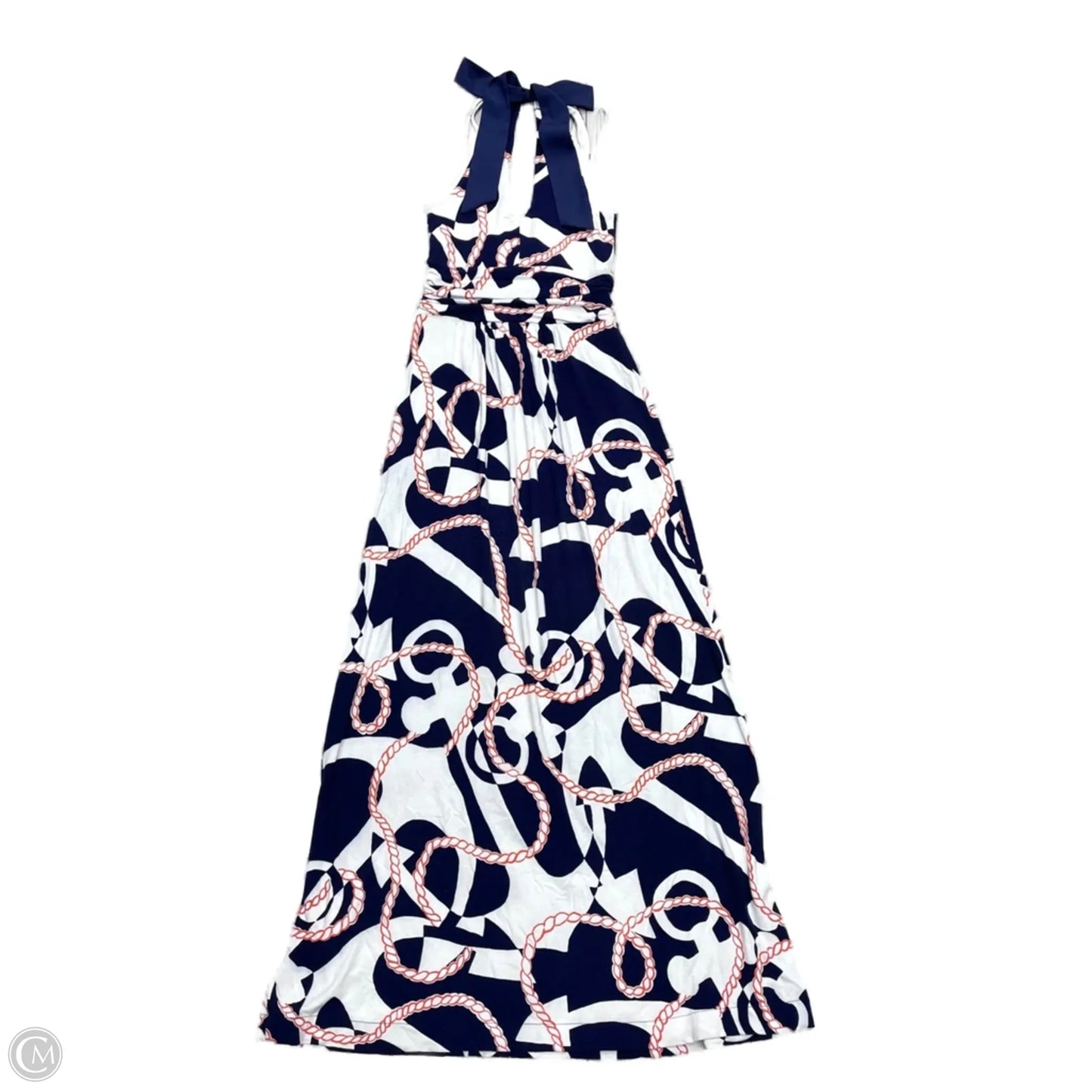 Dress Designer By Lilly Pulitzer In Nautical Print, Size: Xs