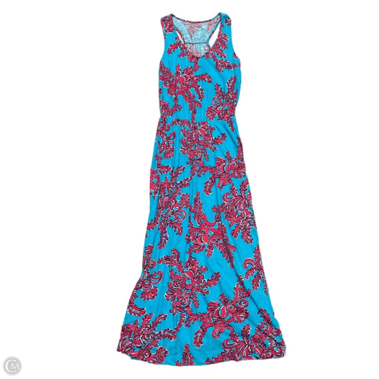 Dress Designer By Lilly Pulitzer In Blue & Pink, Size: Xs