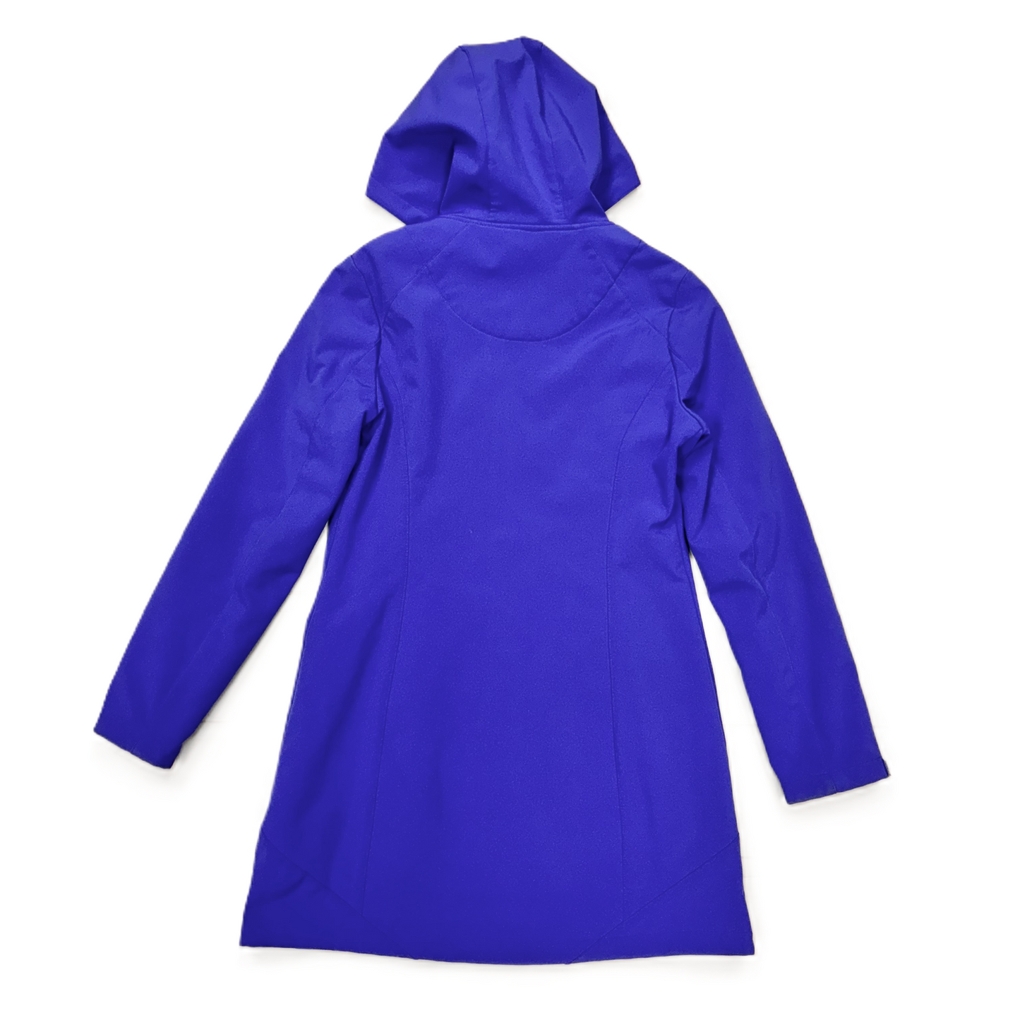 Coat Raincoat By Calvin Klein In Blue, Size: Xs