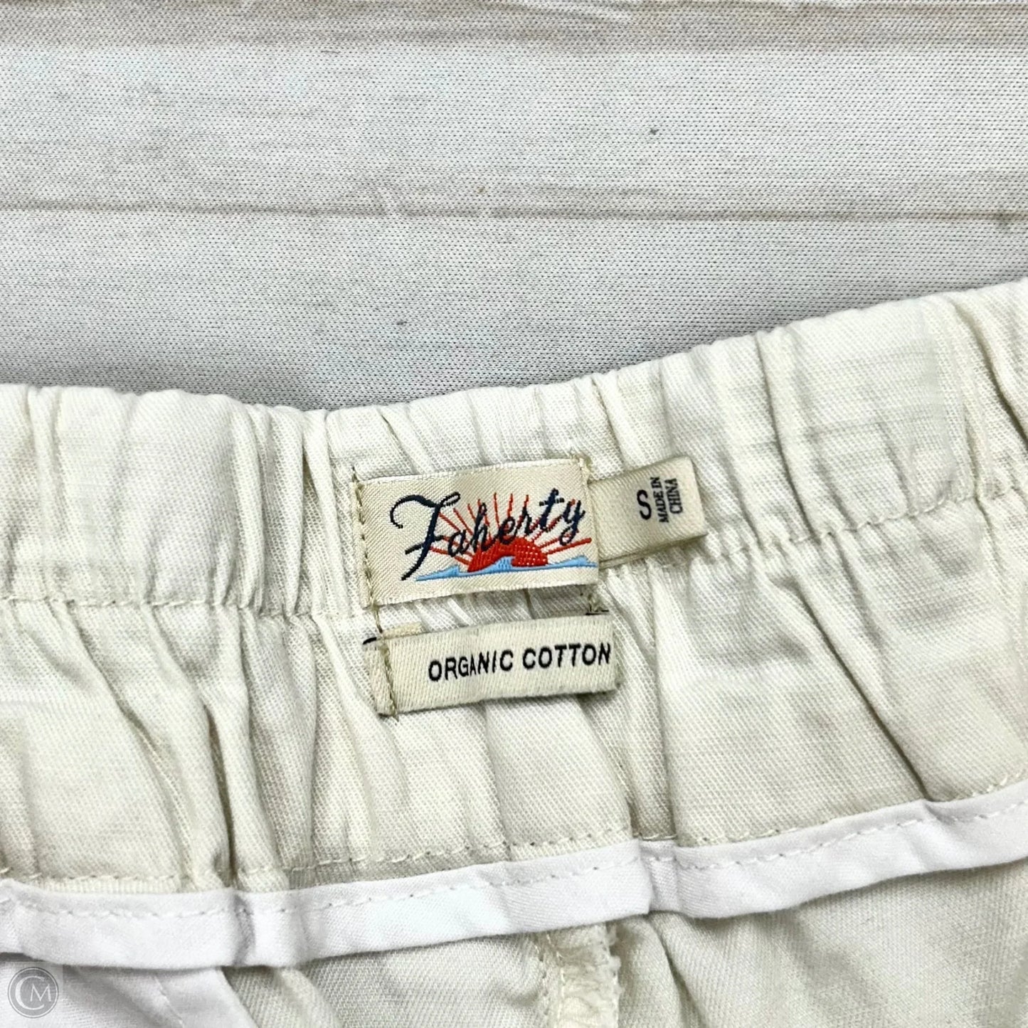 Shorts By Faherty In Cream, Size: S