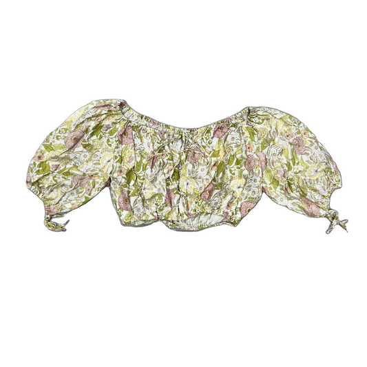 Top 3/4 Sleeve By Rachel Zoe In Floral Print, Size: M