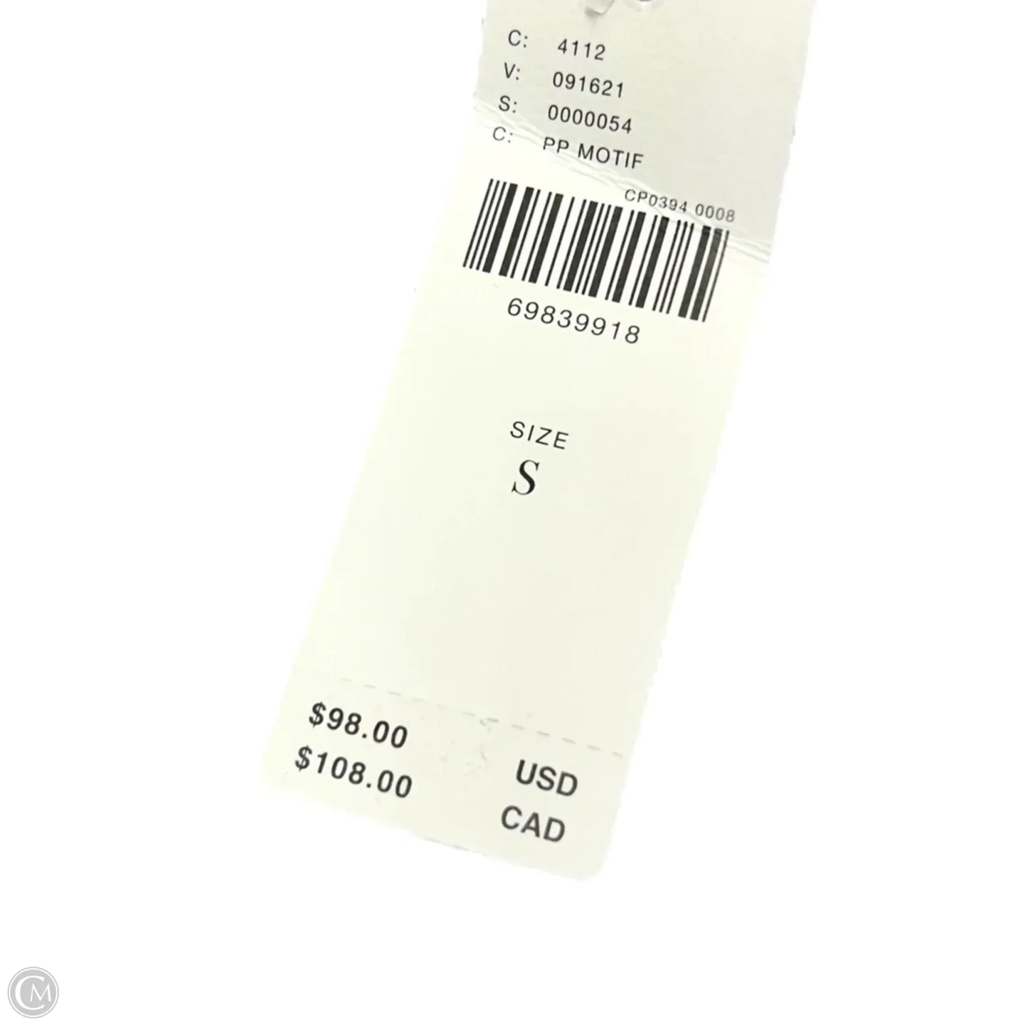 Top Long Sleeve By Anthropologie In Purple & White, Size: S