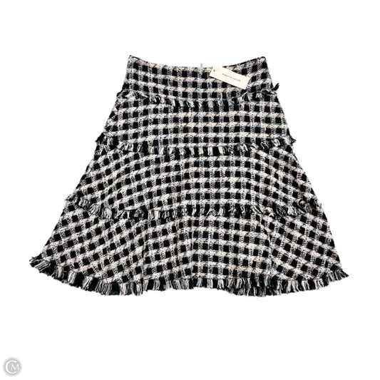 Skirt Mini & Short By Rebecca Taylor In Black & Pink, Size: 2