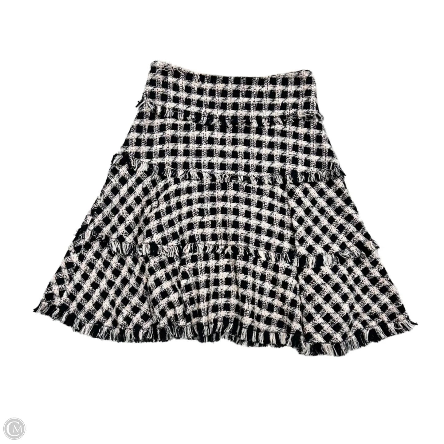 Skirt Mini & Short By Rebecca Taylor In Black & Pink, Size: 2