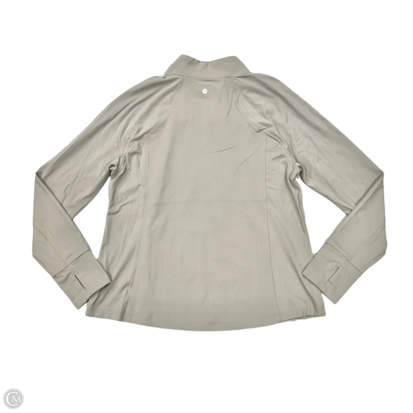 Athletic Jacket By Avia In Taupe, Size: Xl
