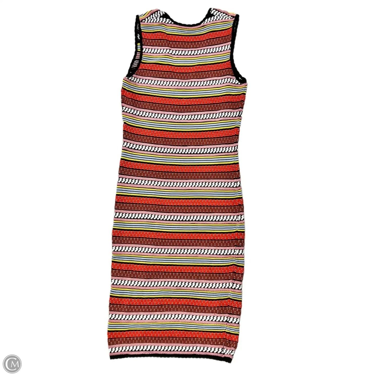 Dress Casual Midi By Ronny Kobo In Striped Pattern, Size: L