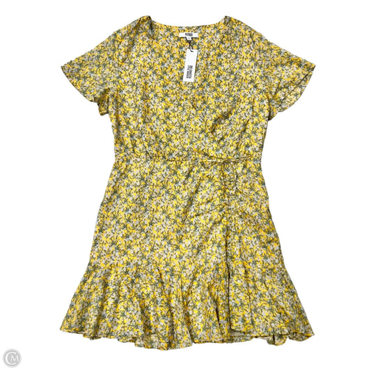 Dress Casual Short By Bb Dakota In Yellow, Size: L