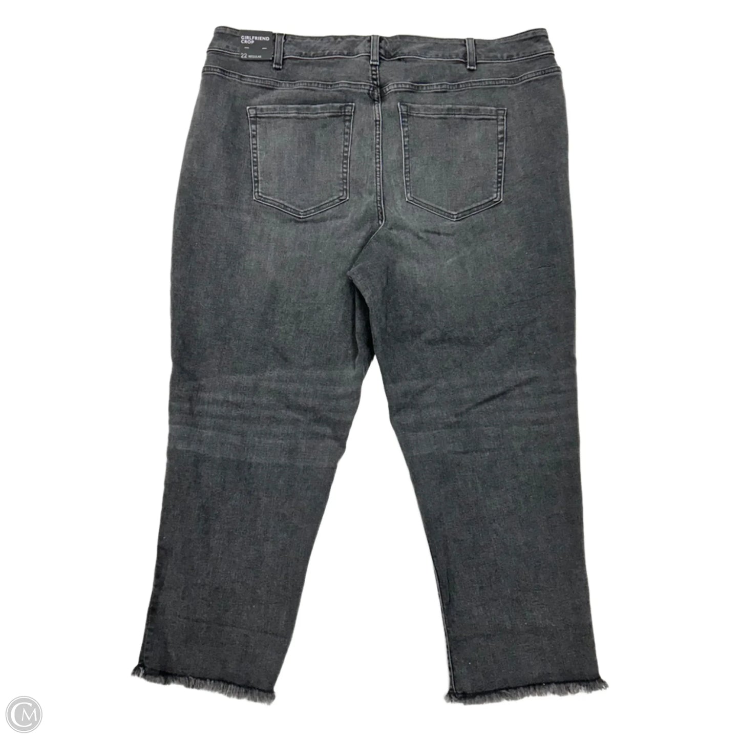 Jeans Straight By Lane Bryant In Black Denim, Size: 22