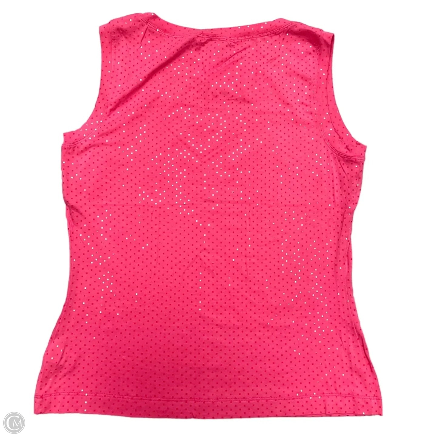 Tank Top Designer By St. John In Pink, Size: M