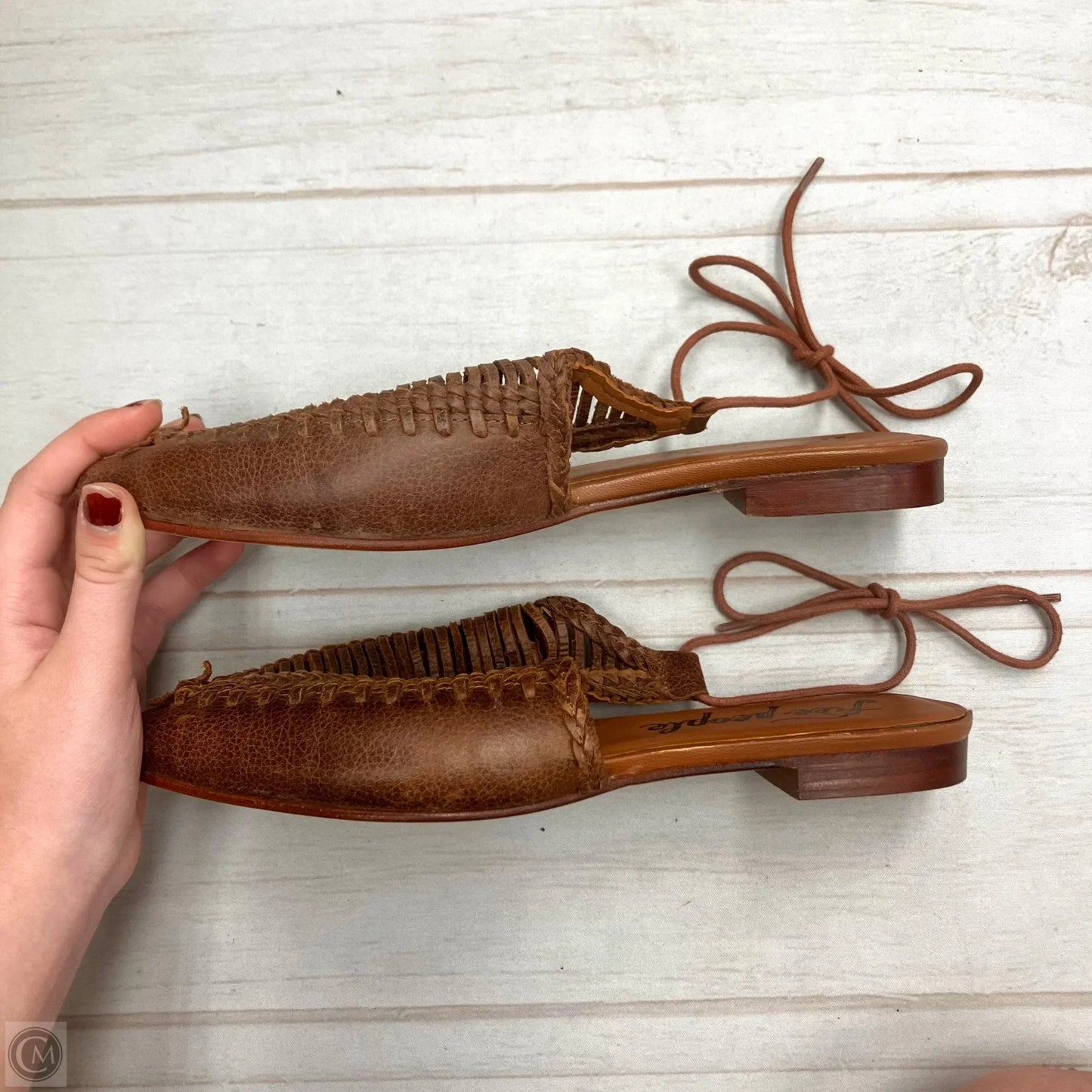 Shoes Flats By Free People In Brown, Size: 8