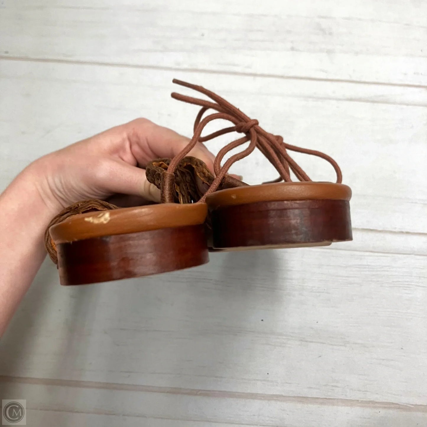 Shoes Flats By Free People In Brown, Size: 8