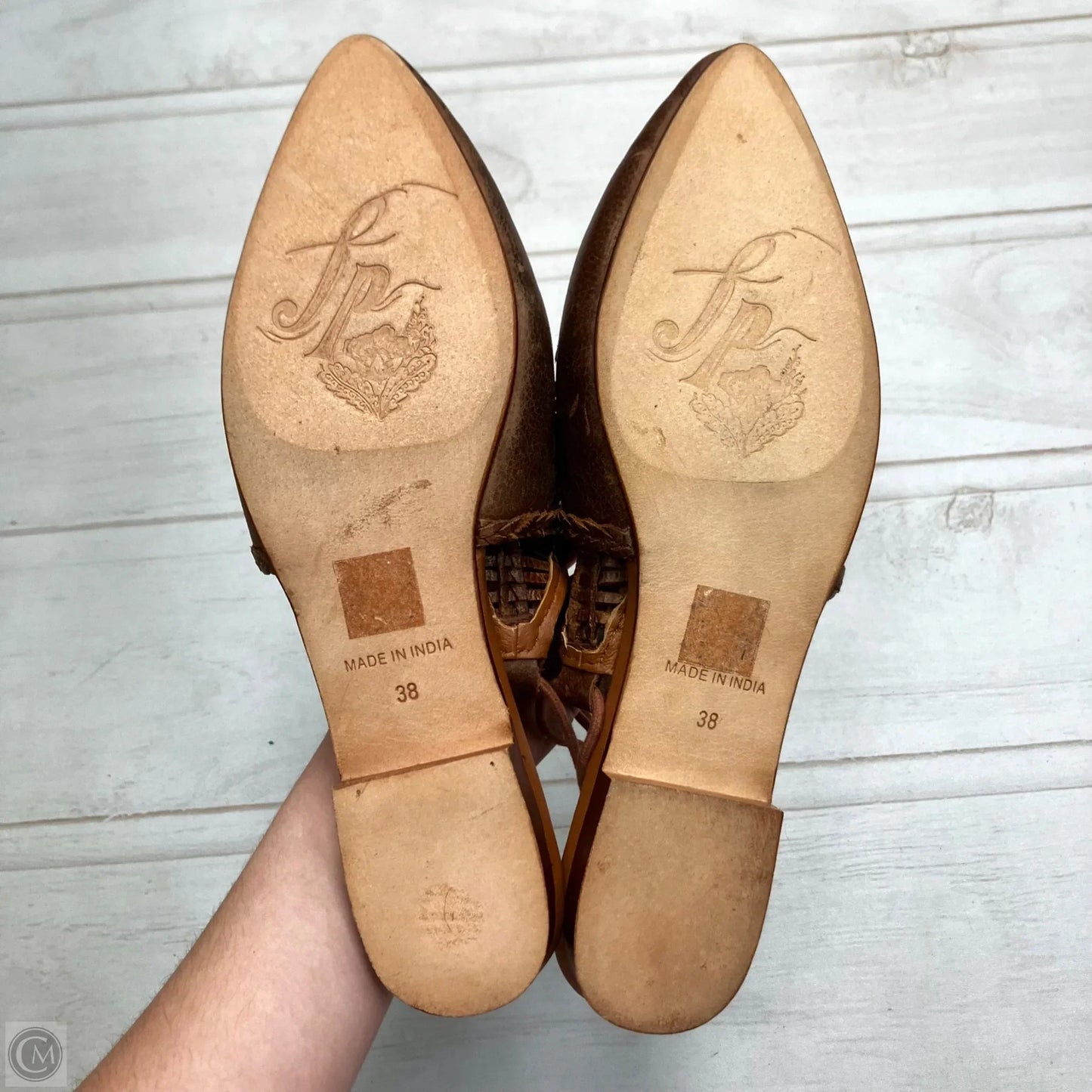 Shoes Flats By Free People In Brown, Size: 8