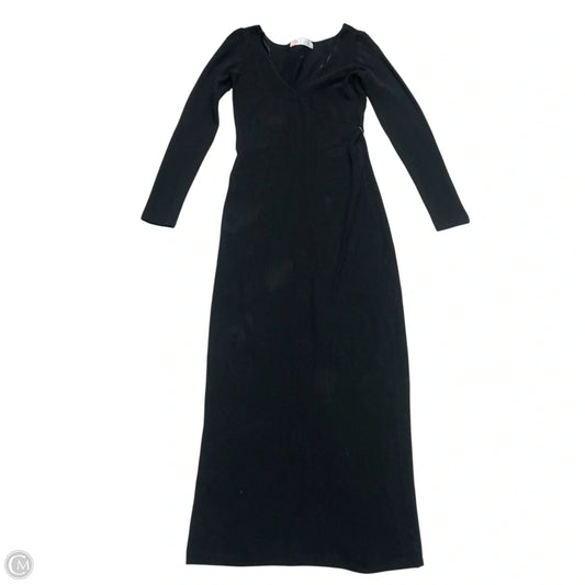 Dress Casual Maxi By Free People In Black, Size: L