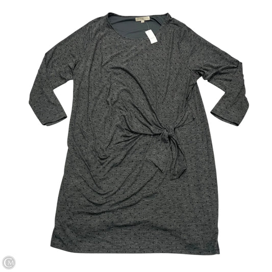 Dress Casual Short By Loft In Grey, Size: 4x
