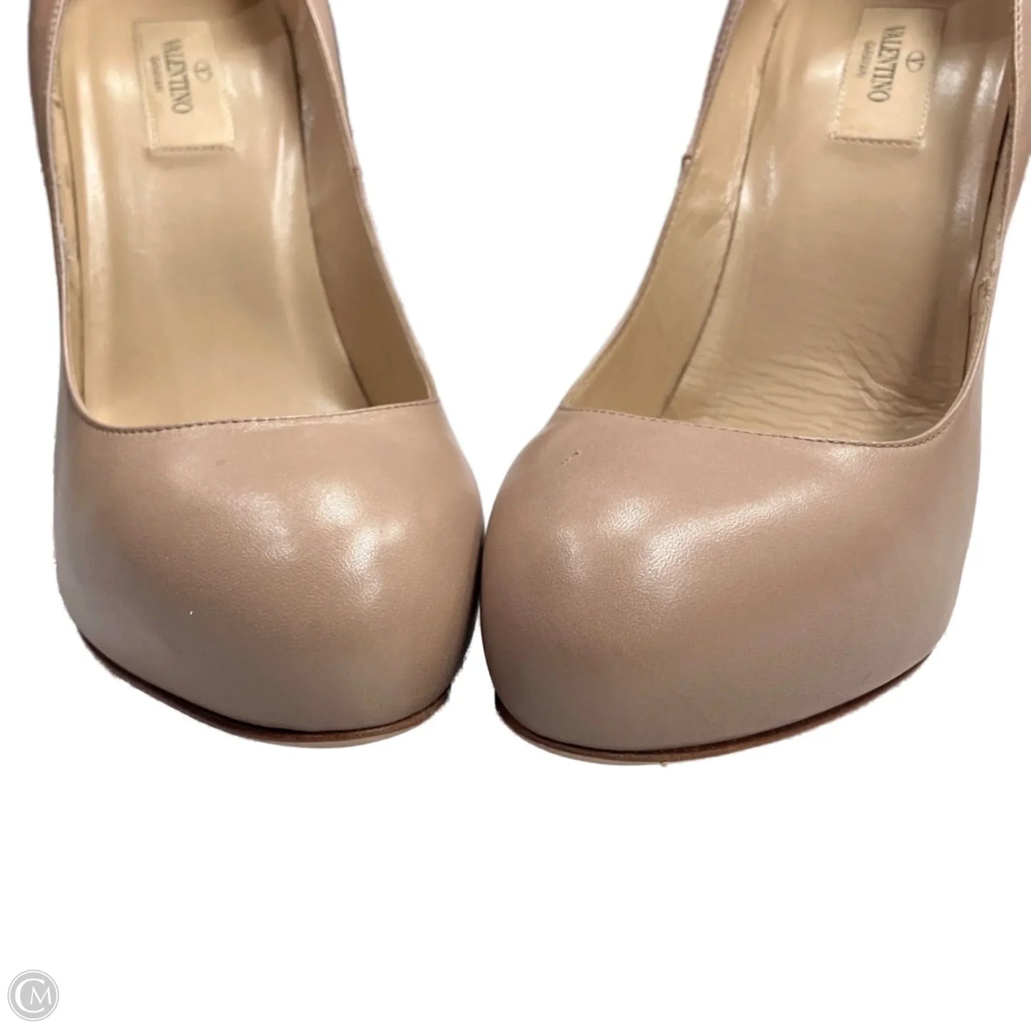 Shoes Luxury Designer By Valentino-garavani In Beige, Size: 8.5