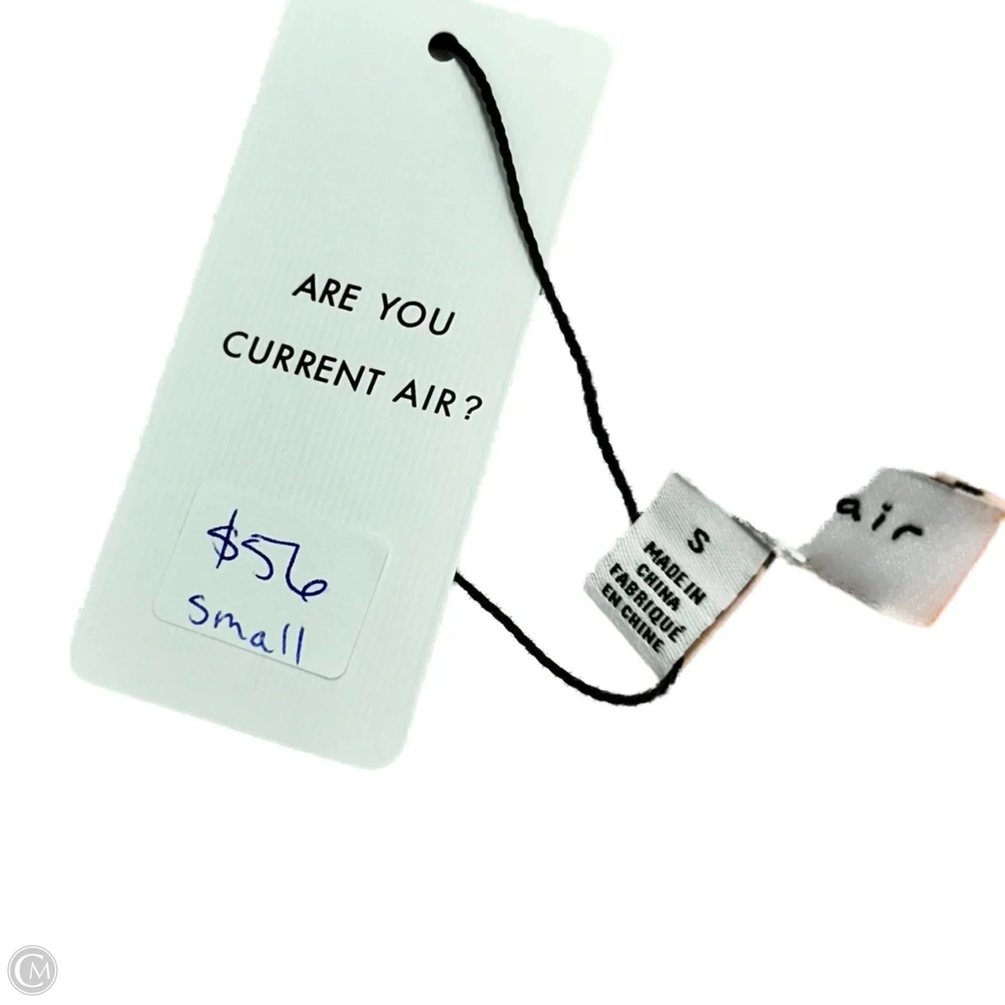 Top Short Sleeve By Current Air In Orange, Size: S