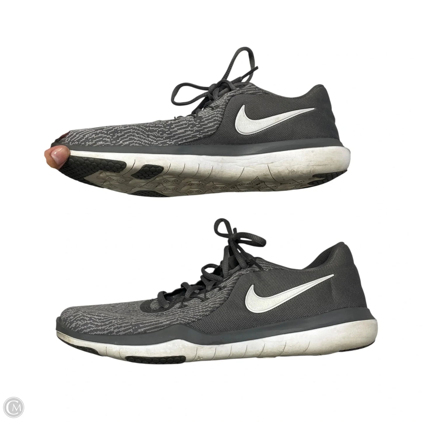 Shoes Athletic By Nike In Grey, Size: 10