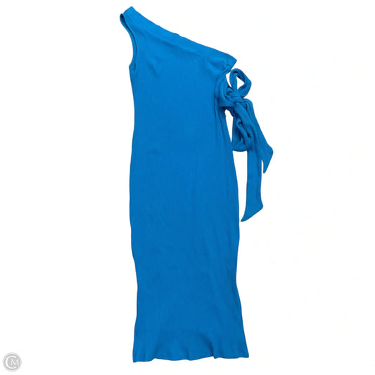 Dress Casual Midi By Line & Dot In Blue, Size: M