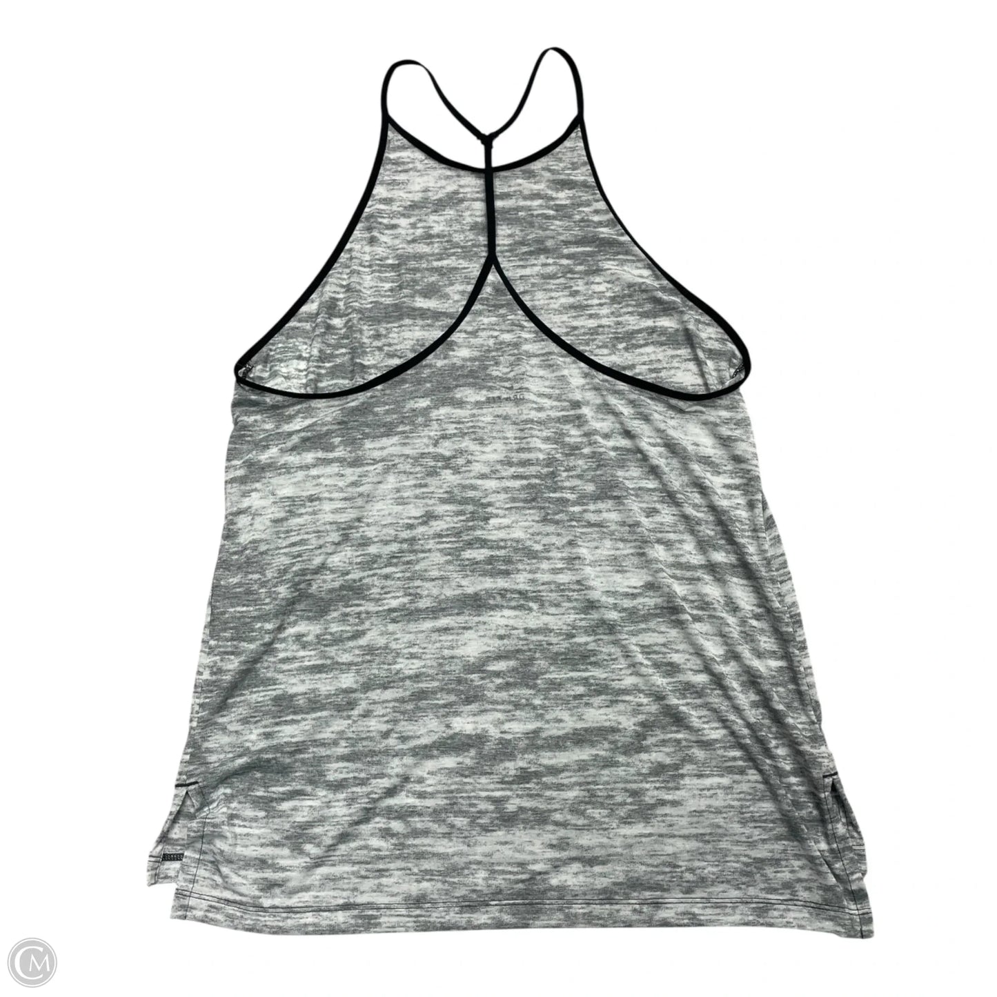 Athletic Tank Top By Nike Apparel In Grey, Size: S