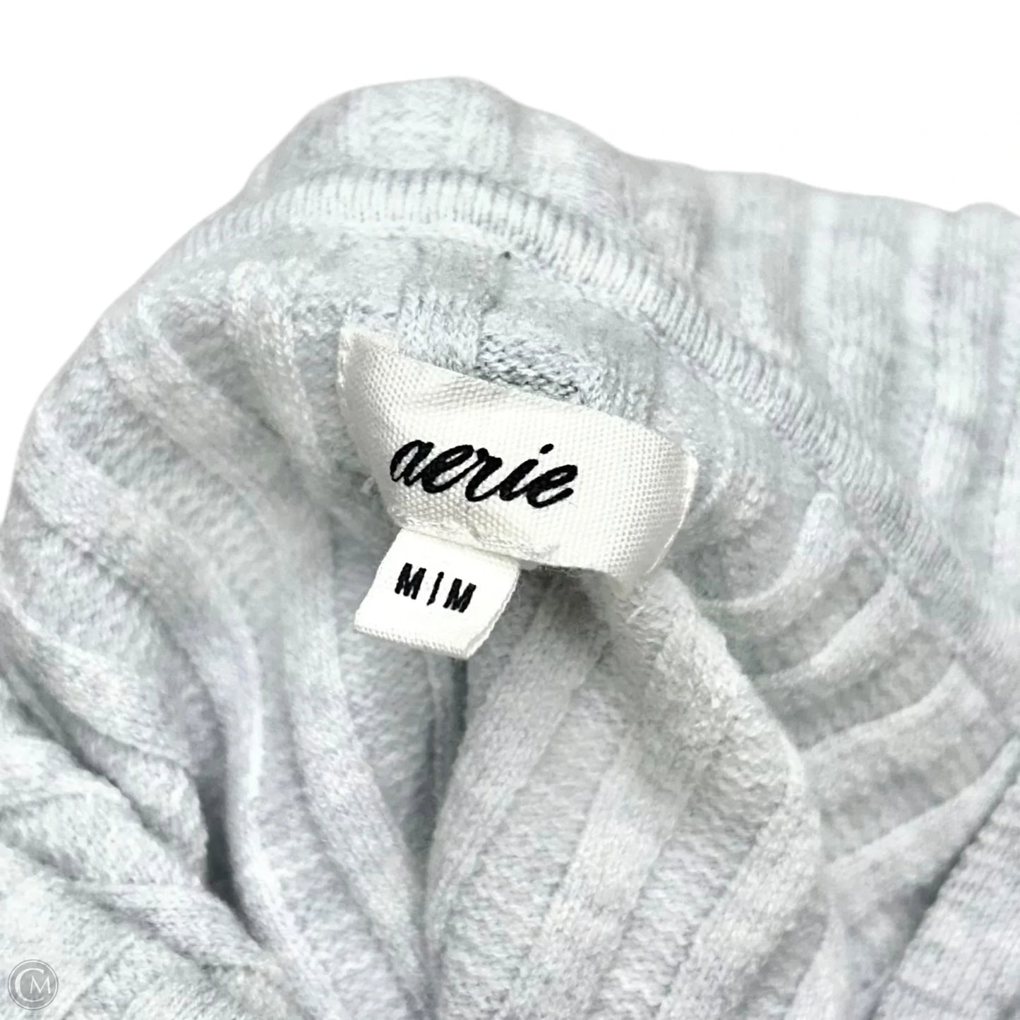 Sweatshirt Hoodie By Aerie In Grey, Size: M