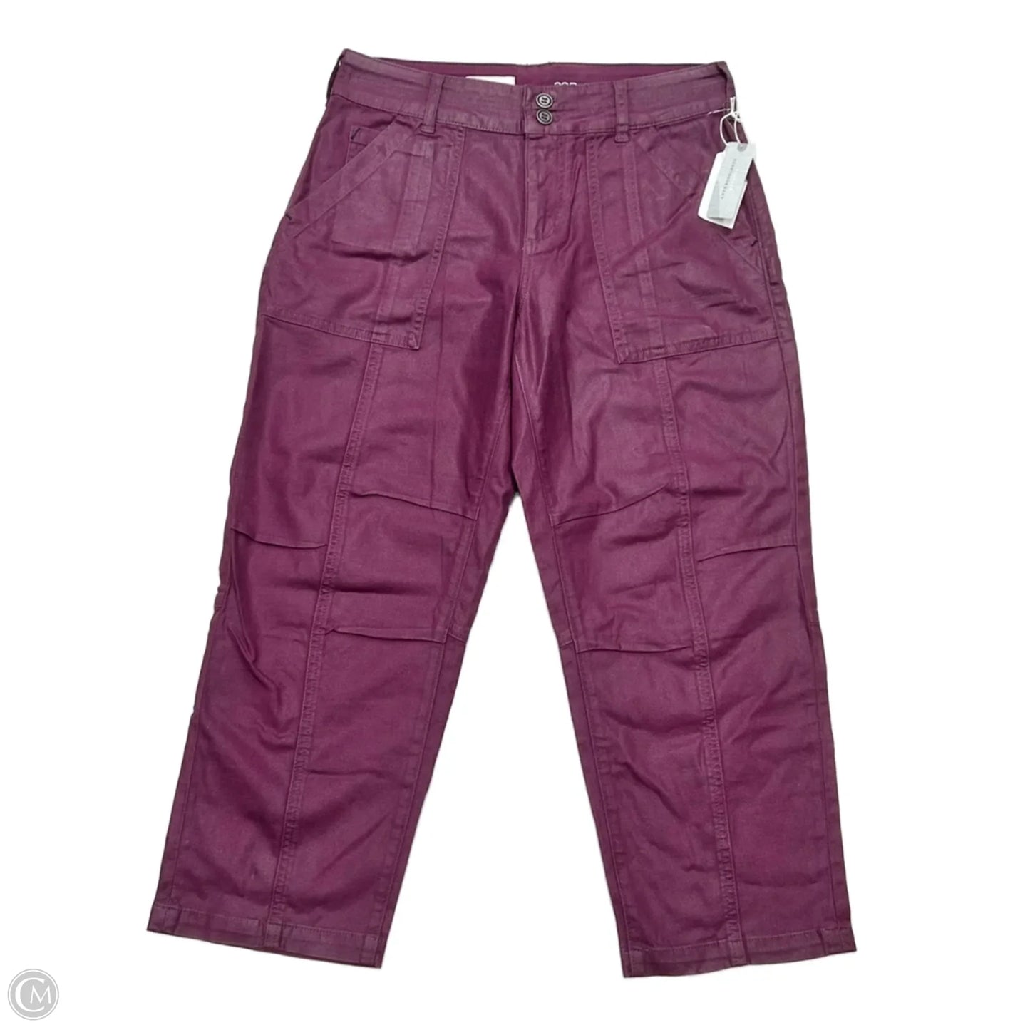 Jeans Wide Leg By Pilcro In Purple, Size: 8p