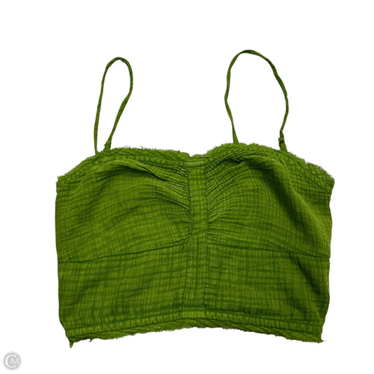 Top Sleeveless By Anthropologie In Green, Size: Xs