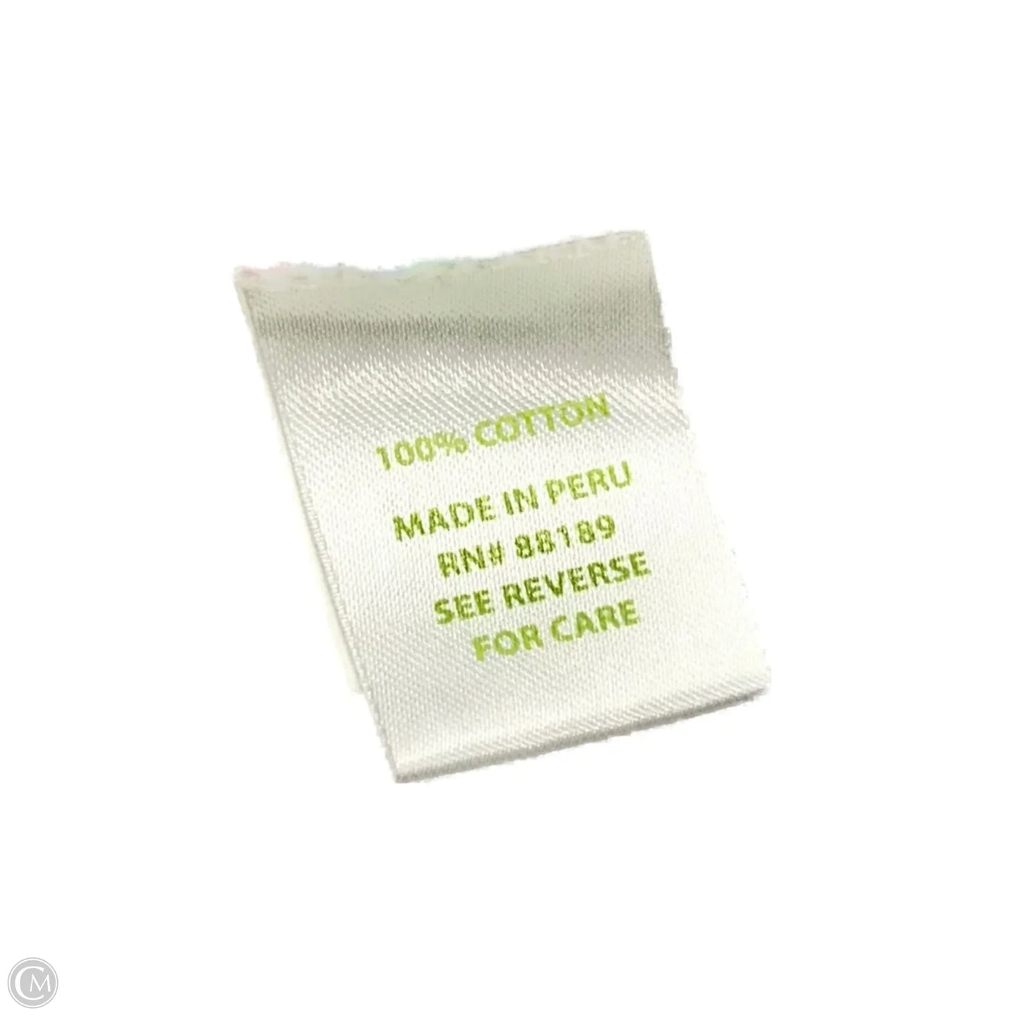 Top Short Sleeve Designer By Lilly Pulitzer In Blue & White, Size: Xs