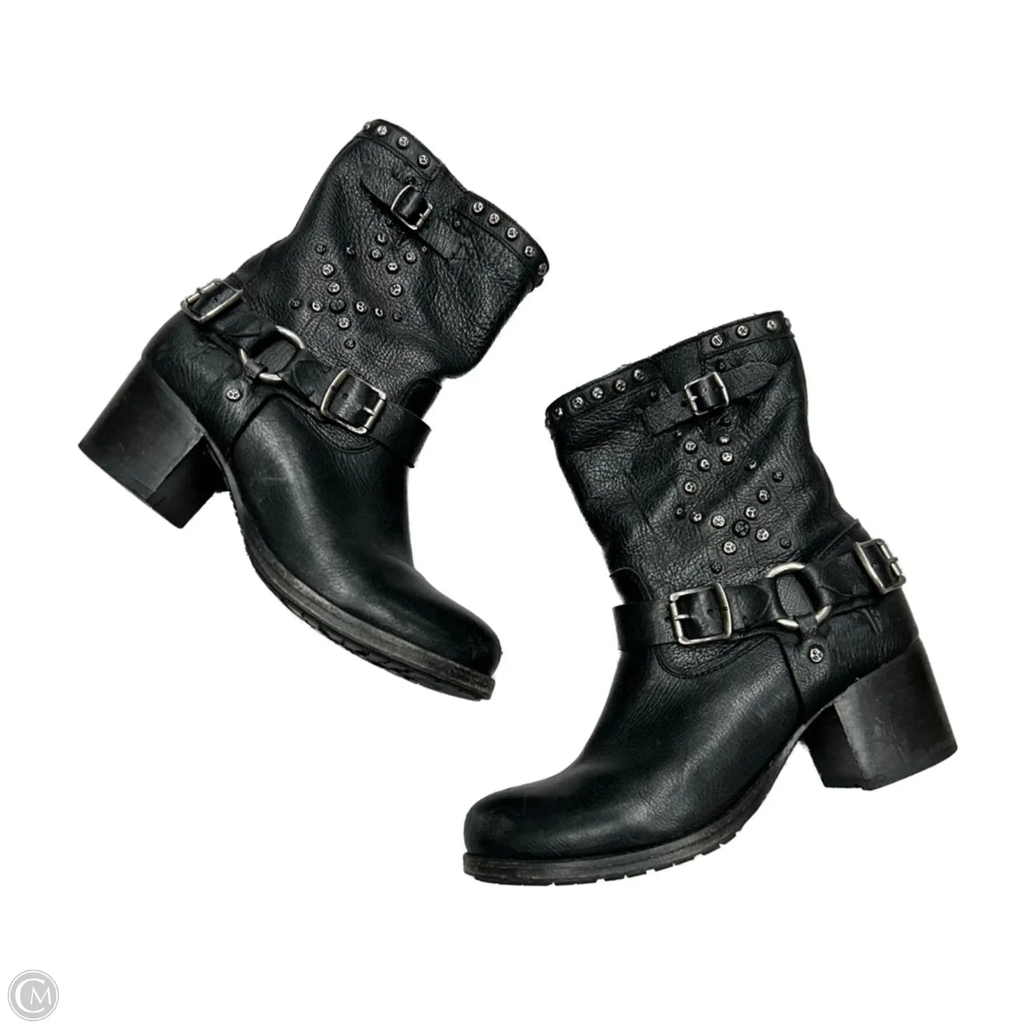Boots Designer By Frye In Black, Size: 7.5