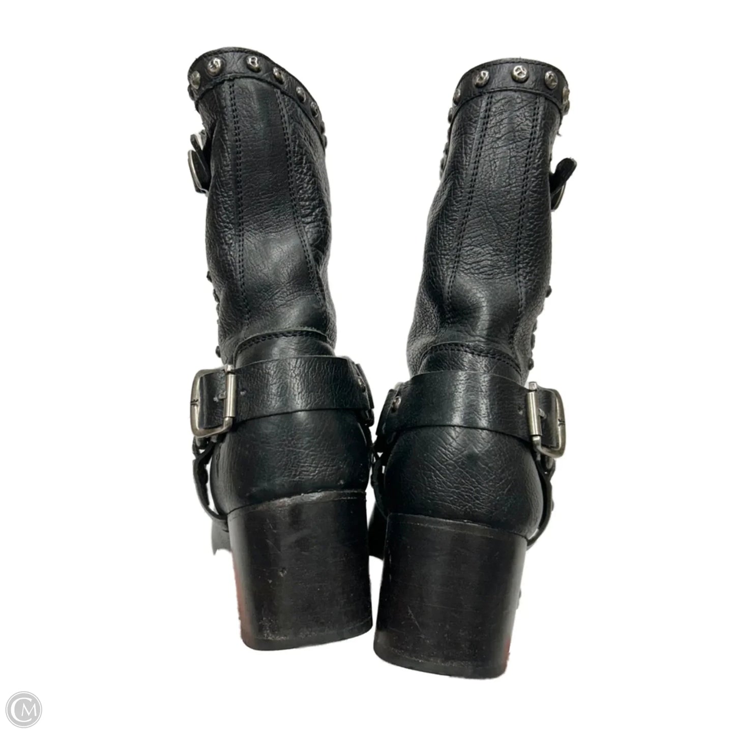 Boots Designer By Frye In Black, Size: 7.5